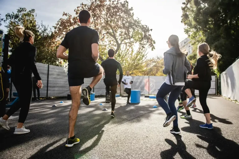 deporte aire libre grupal